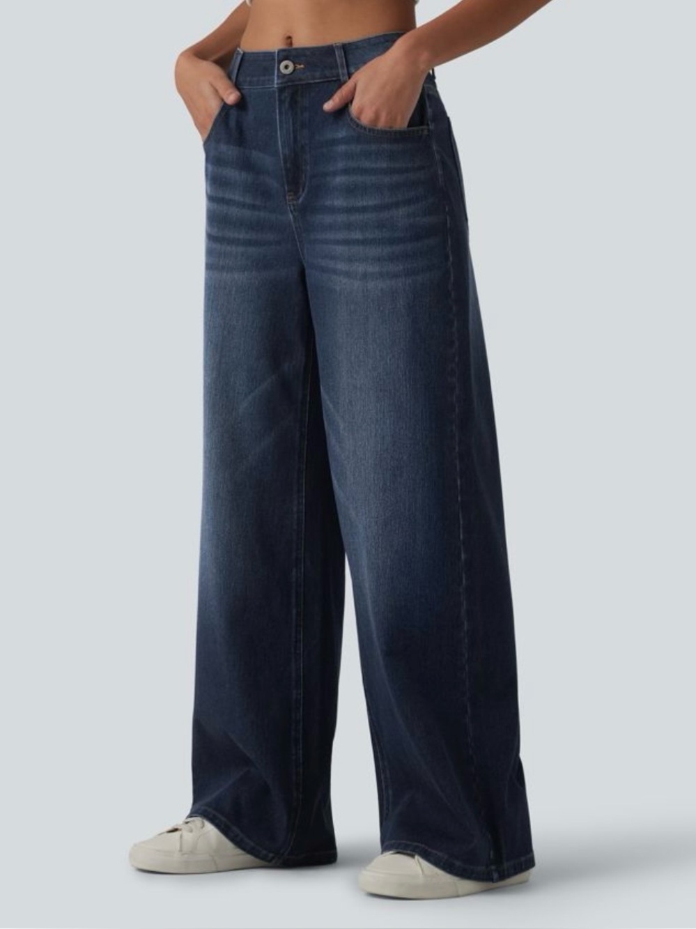 LIKE NEW Halara wide-leg jeans